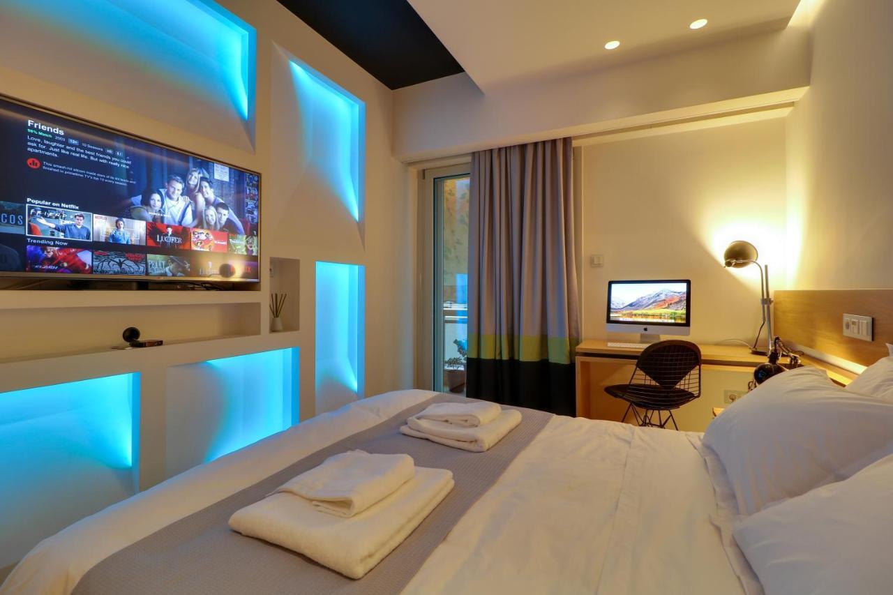 Superior Central Apt|3Min To Metro|Ac|Netflix|Imac أثينا المظهر الخارجي الصورة